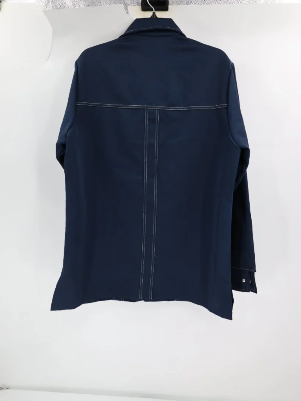 VTG Levis Panatela tops Jacket Mens XL Blue Western pearl Snap button 70s pocket - Picture 8 of 15